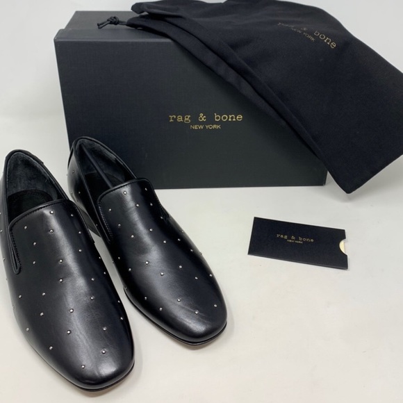 NIB Rag & Bone Tate Black Leather - Picture 2 of 3